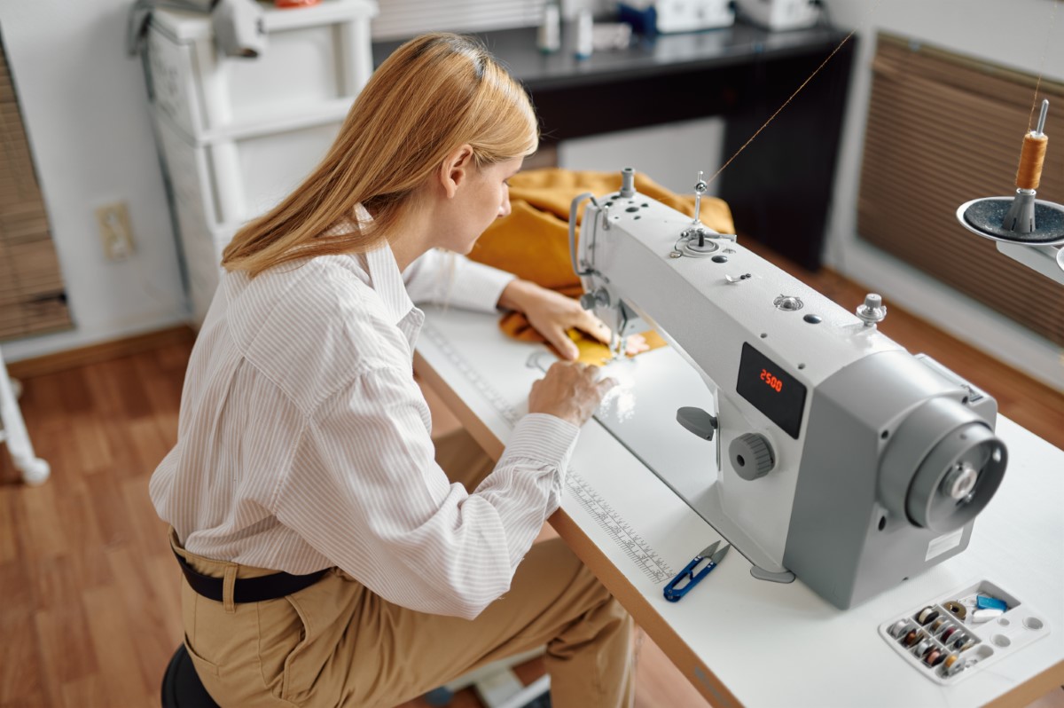 machine à coudre pour les projets de haute couture